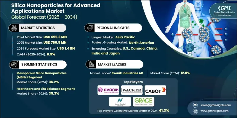 用于先进应用的二氧化硅奈米颗粒市场 - IMG1