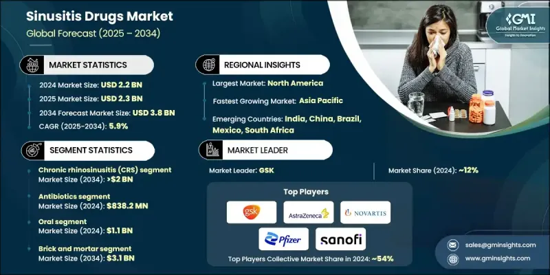 鼻窦炎药物市场 - IMG1