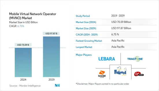 行动虚拟网路营运商 (MVNO) - 市场