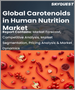 人营养类胡萝卜素的全球市场 (2022-2028年):各类型 (虾青素、β-胡萝卜素)、用途 (营养补充品、功能性营养) 的规模、占有率、成长分析、预测