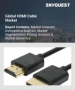 HDMI 电缆市场规模、份额、成长分析，按类型、按长度、按等级、按应用、按分销渠道、按地区 - 行业预测，2024-2031 年