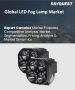 LED 雾灯市场规模、份额、按颜色、位置、车辆类型、销售管道和地区分類的成长分析 - 2025-2032 年产业预测