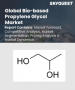 生物基丙二醇市场规模、份额和成长分析（按原料、等级、应用、最终用途产业和地区划分）－2026-2033年产业预测